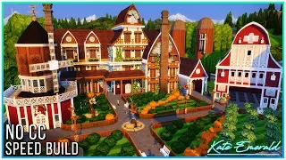 Sims 4 Speed Build - Farm in Windenburg | Kate Emerald