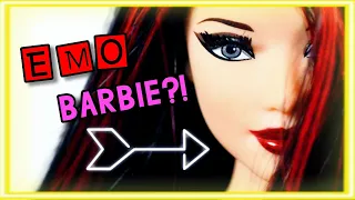 EMO Barbie?! Edgy GOTH EGIRL Doll Unboxing | Rare STARDOLL Review Haul + Does the Outfit Fit Barbie?