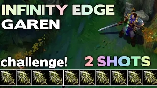 Infinity Edge Only! GAREN |#3| League of Legends