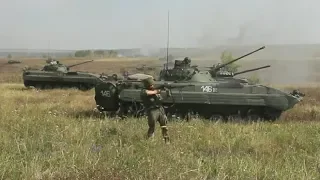 Russian Military Flexing Muscles During Live Fire Exercises