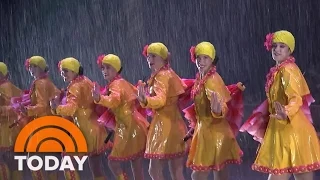 The Rockettes Make It Rain On TODAY | TODAY
