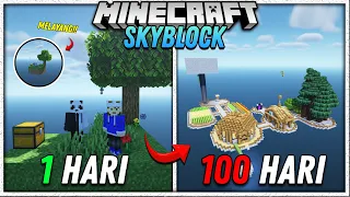 100 Hari Di Minecraft Tapi Pulau Melayang