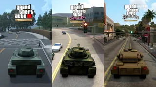 GTA TANK in GTA Trilogy Definitive Edition - Which Tank is Best?