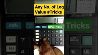 #shorts Find any Number of #Log value | Calculator Tricks