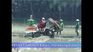 HIGH SPEED RICE TRANSPLANTER INDIA|  4WRP824 | REDLANDS ASHLYN MOTORS PLC | THRISSUR