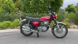 1971 CB750 Walk Around - Start