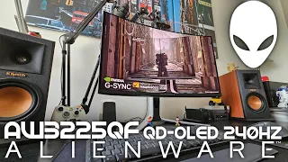 Alienware AW3225QF 🖥️ le meilleur écran que j'ai jamais vu ! QD-OLED, 32", 4K, 240Hz, Dolby Vision