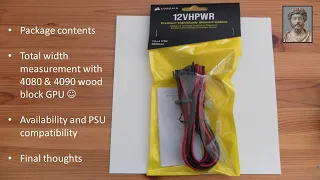 Corsair Premium Individually Sleeved 12VHPWR PCI-E Cable Gen5: Detailed Review and Case Fit