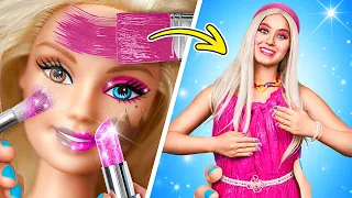 Beste BARBIE-Transformationen! Komplettes Barbie-Makeover mit Beauty-Gadgets und Hacks 🎀