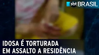 Idosa é torturada em assalto a residência em São Paulo | SBT Brasil (27/05/22)