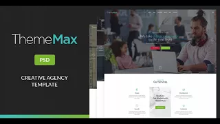 ThemeMax - Creative Agency PSD Template | Themeforest Website Templates and Themes