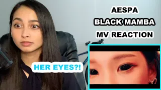 AESPA (에스파) - Black Mamba (블랙맘바) MV REACTION