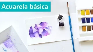 como pintar con acuarelas tecnicas basicas