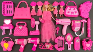 6 Minutes Satisfying with Unboxing Cute Pink Barbie doll Toys Collection ASMR | Hello kitty toys