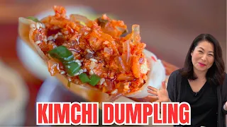 KIMCHI Dumpling Recipe🥟🌶 King-Size Over-Stuffed Kimchi Mandu | Dumpling FOOD-HEAVEN😇 만두 전문집 김치만두 만들기