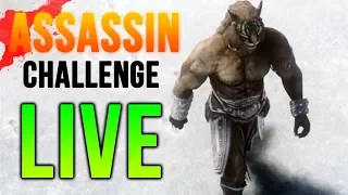Skyrim Challenge - Visiting All 4 Corners of the Map and ASSASSINATING EVERYBODY with stolen items!