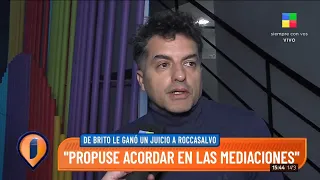 Ángel de Brito y su juicio contra Susana Roccasalvo: "Propuse acordar todo en las mediaciones"