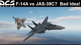 Dogfighting Mods: F-14A vs JAS-39C Gripen | Jester is INSANE!
