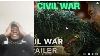 Civil War | Official Trailer HD REACTION!!