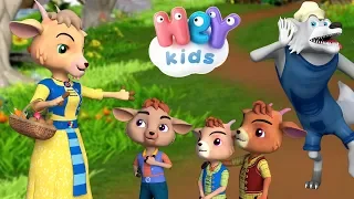 Capra Cu Trei Iezi 🐺 Povesti pentru copii | HeyKids - Desene animate