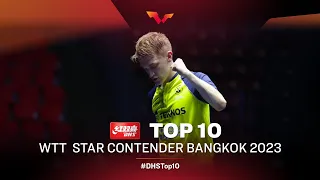 Top 10 Points from WTT Star Contender Bangkok 2023 | Presented by DHS