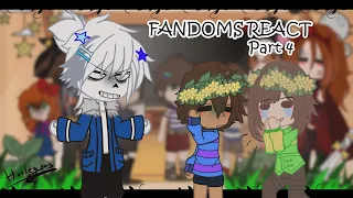 Fandoms React | Part 4 - Undertale | rushed / lazy