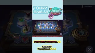 MAGIC CHESS  THARZ SKILL3  THARZ PERFECT COMBO  6MECH ERA  4SWORDSMAN  2GUNNER  MLBB