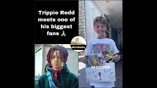 Trippie Redd Meets One Of His Biggest Fans 🙏🏼