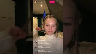 Maja Krzyżewska (🇵🇱 JESC 2023) - Livestream on Instagram (12/11/2023)