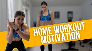 How I Stay Motivated Training At Home + Workout