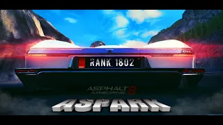 Asphalt 8 кубок монет фестиваля Aspark Owl🔴Лазурный берег ранг 1802