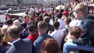 Парад 70 летия победы Тула Россия 2015