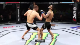 EA UFC2 Conor Mcgregor VS Chad  Mendes