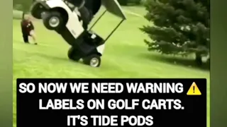 IDIOTS in Golf Carts Fails 🤣 Carts gone wild