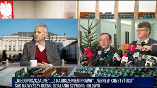 H. Domański: do marszałka Hołowni dotarło, ze popełnił błąd | WYDANIE SPECJALNE