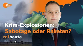 Militärexperte Gressel zu neuen Angriffen auf der Krim | ZDFheute live