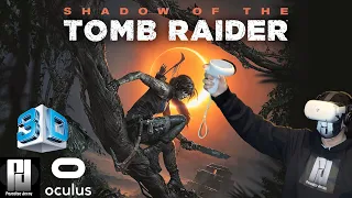 Play SHADOW OF THE TOMB RAIDER in your VR headset! NO VORPX REQUIRED! // Quest // Rift // Index