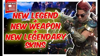 New Legend Fuse's Abilities// New Weapon 30-30 Repeater// New Legendary Skins- Season 8 Apex Legends