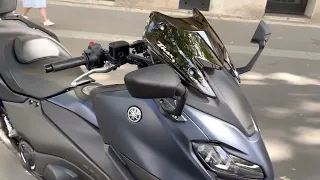 Pare-brise sport Yamaha TMAX 560 2022 en vidéo - YAM PARIS 15