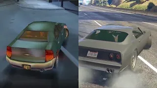 Evolution Of Drifting Cars in GTA Games