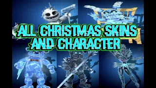 All FNAF Ar Christmas skins and character Workshop Animation