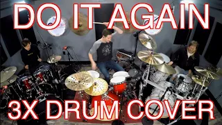 Do It Again - TRIPLE DRUM COVER - Ft Elevation Worship Drummer Luke Anderson & Al Sergel