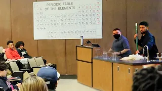 Annoying Janitor Crashes College Lectures!