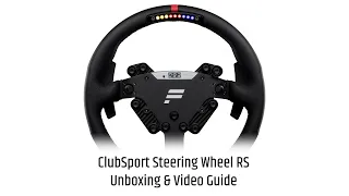 ClubSport Steering Wheel RS Unboxing & Video Guide