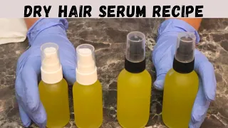 DIY - Dry Hair Serum Recipe