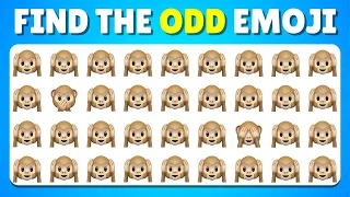 Find the ODD One Out! 🙈🙉🙊 Emoji Challenge | Test Your Skills!