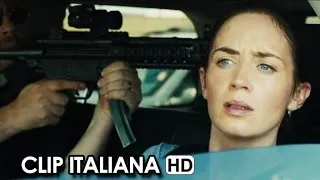SICARIO Clip Italiana 'Attacco nel traffico' (2015) - Denis Villeneuve Movie HD