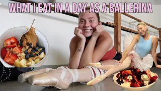 what a ballerina eats in a day + workout routine