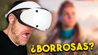 Se ven BORROSAS las PLAYSTATION VR2 ??? 🤔