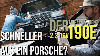 SCHNELLER ALS EIN PORSCHE? | MERCEDES-BENZ 190E | 2.3 16V | STAS MOTORS